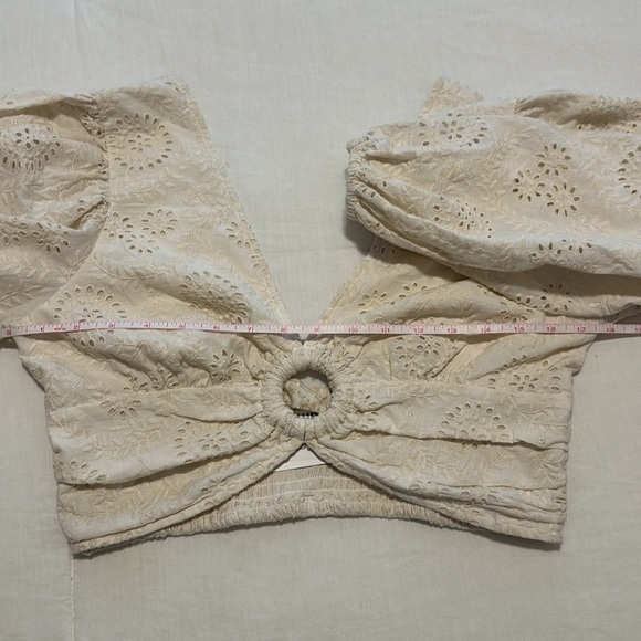 NWT Jen's Pirate Booty Getaway Crop Top in Asbury Swirl Size S - Picture 10 of 15